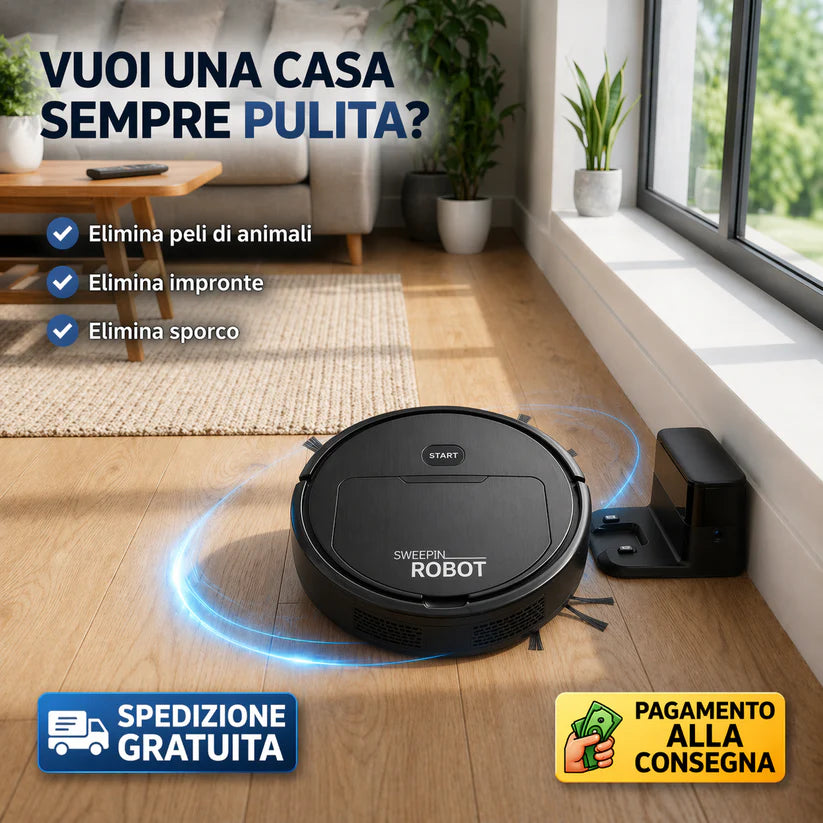 Addio allo Sporco, Benvenuta Pulizia Perfetta - Robot Aspirapolvere Intelligente 🤖