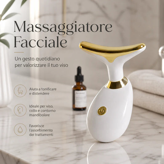 Massaggiatore Facciale Anti-Età | Viso Più Giovane in Poche Settimane