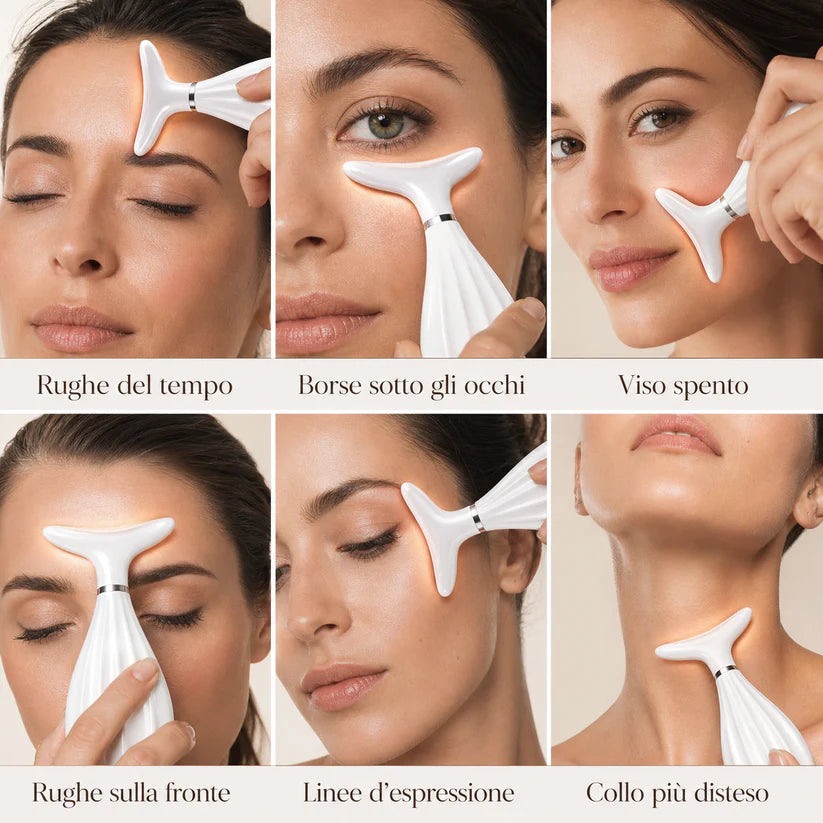 Massaggiatore Facciale Anti-Età | Viso Più Giovane in Poche Settimane