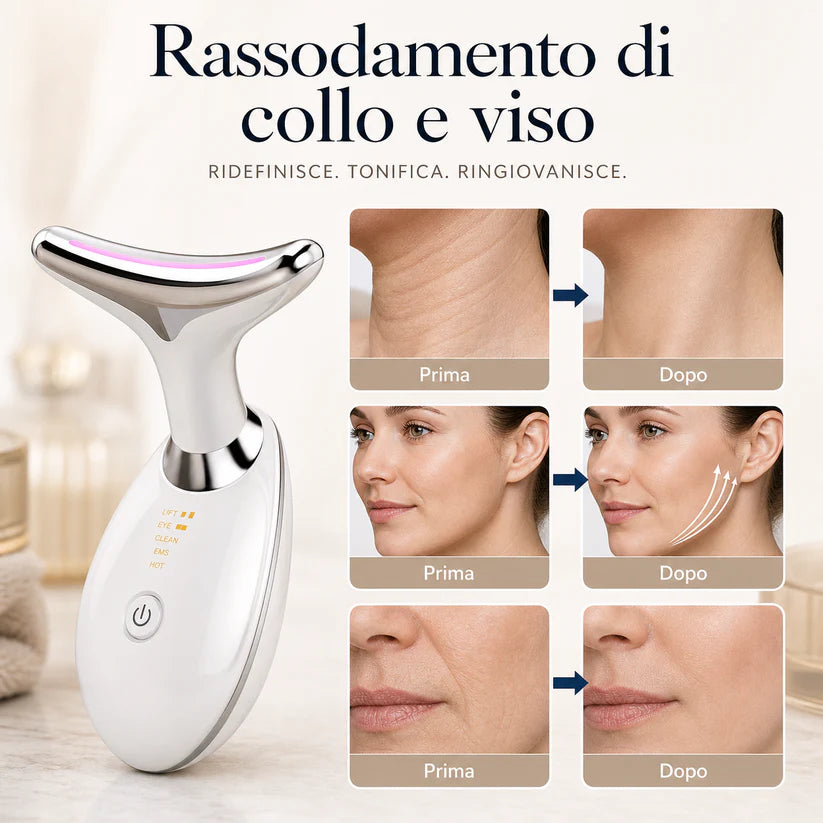 Massaggiatore Facciale Anti-Età | Viso Più Giovane in Poche Settimane