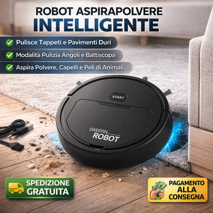 Addio allo Sporco, Benvenuta Pulizia Perfetta - Robot Aspirapolvere Intelligente 🤖