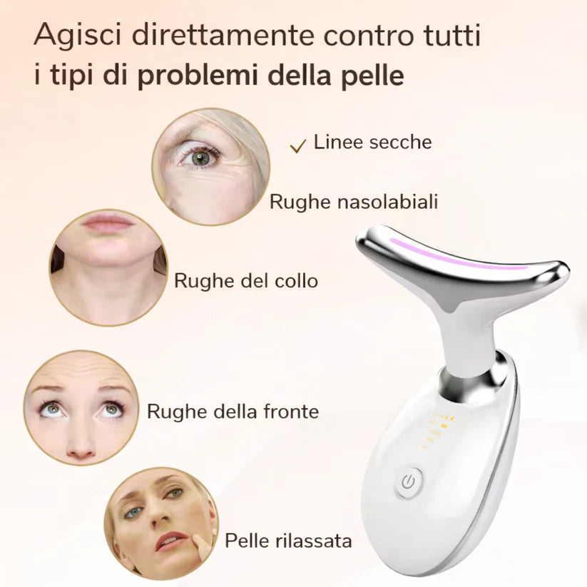 Massaggiatore Facciale Anti-Età | Viso Più Giovane in Poche Settimane