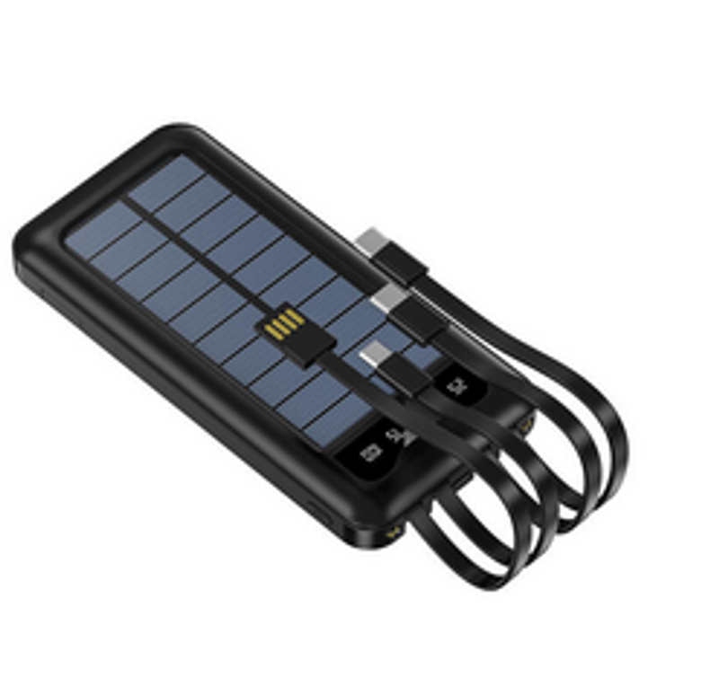 Bateria externa solar de 10000mAh